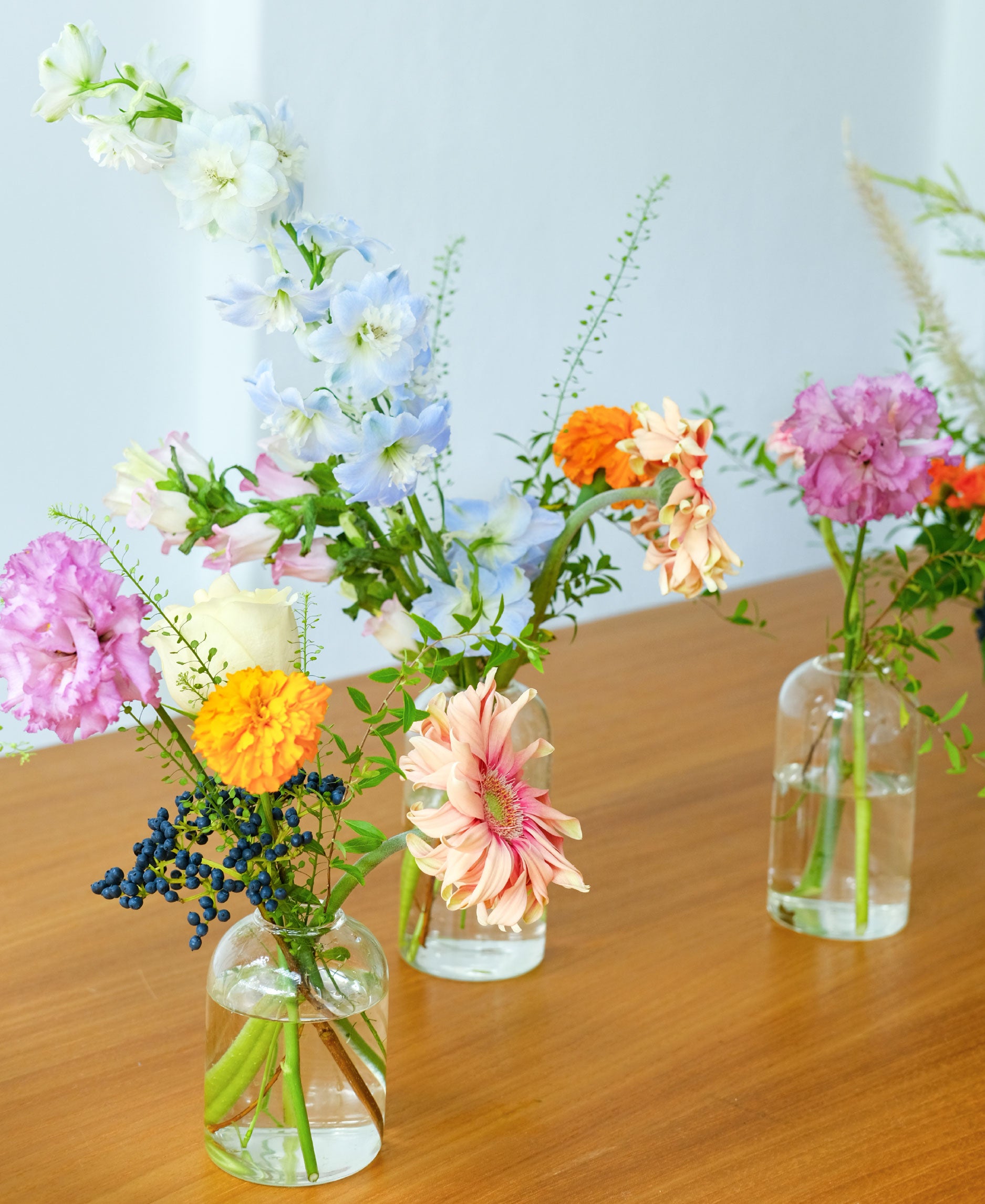 Classic Clear Bud Vases