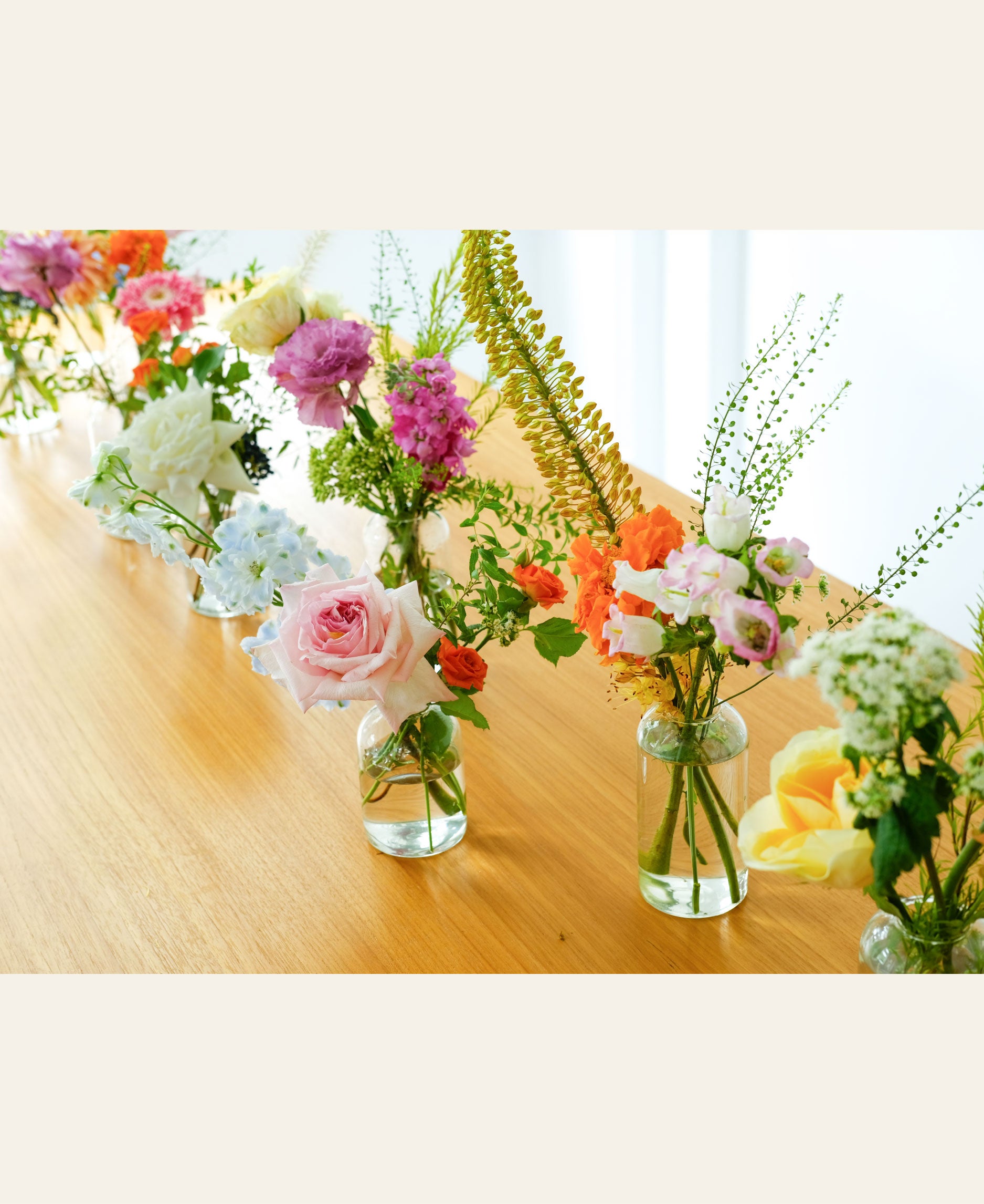 Classic Clear Bud Vases
