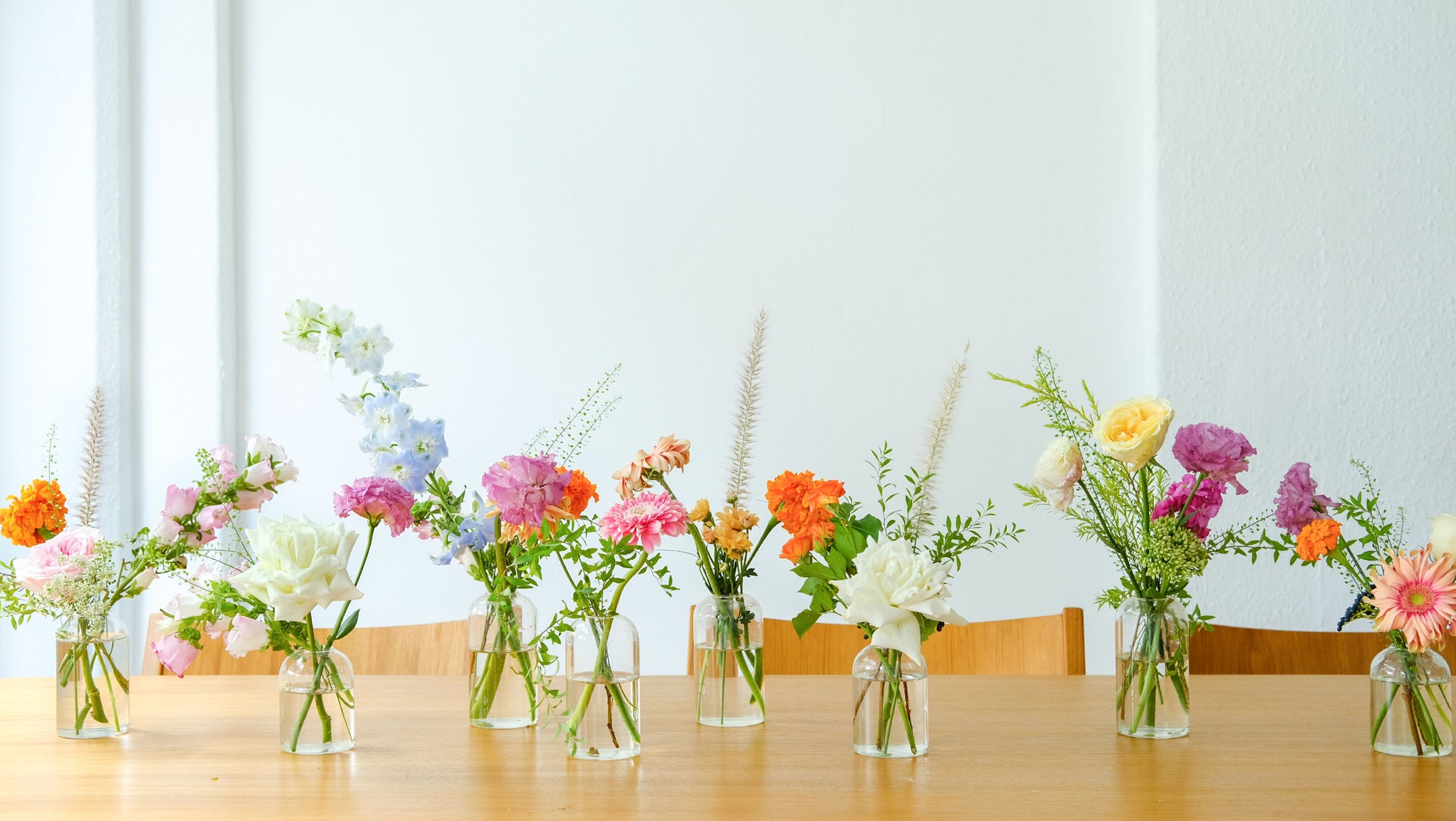 Classic Clear Bud Vases