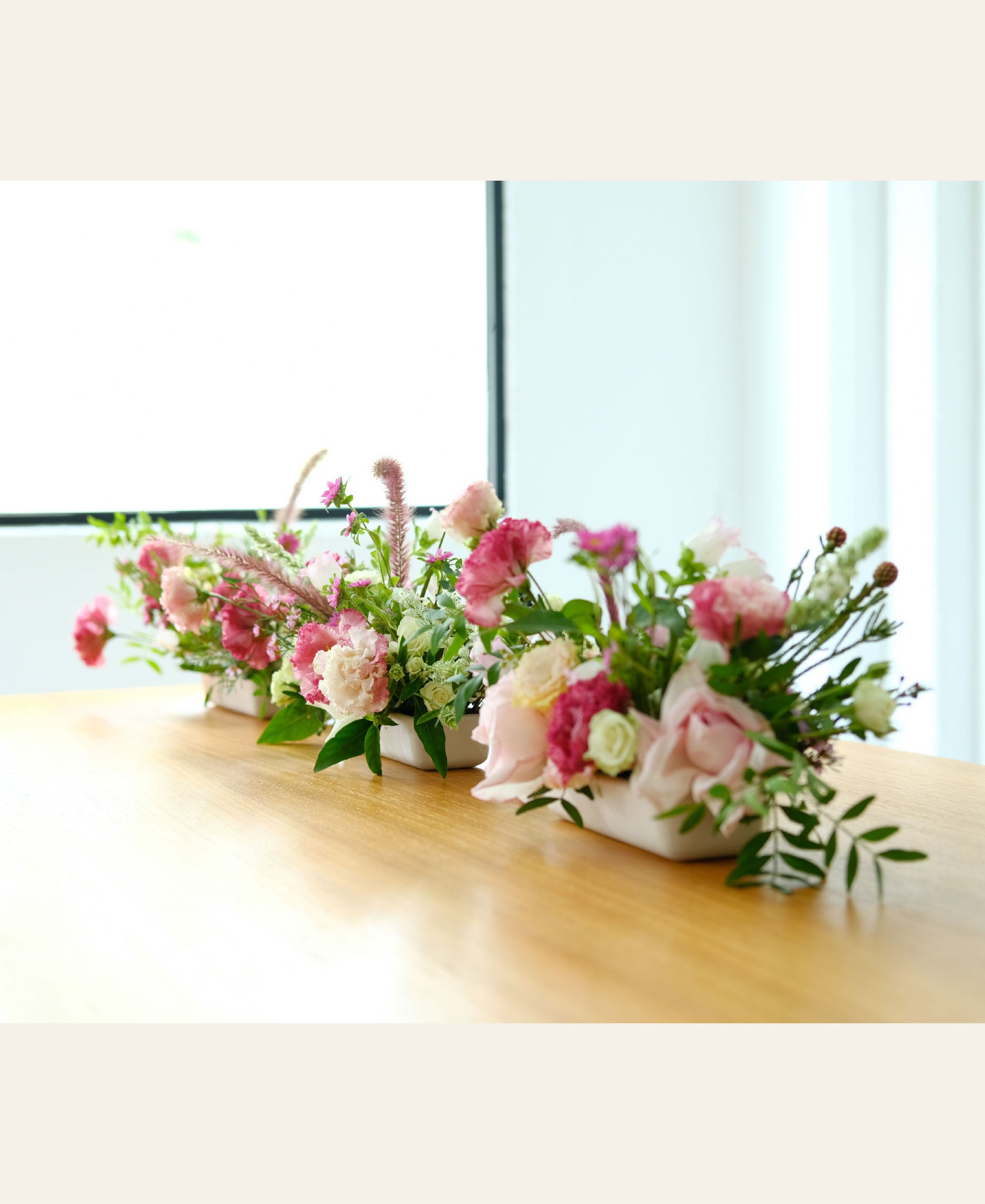 Long and Low Centerpiece