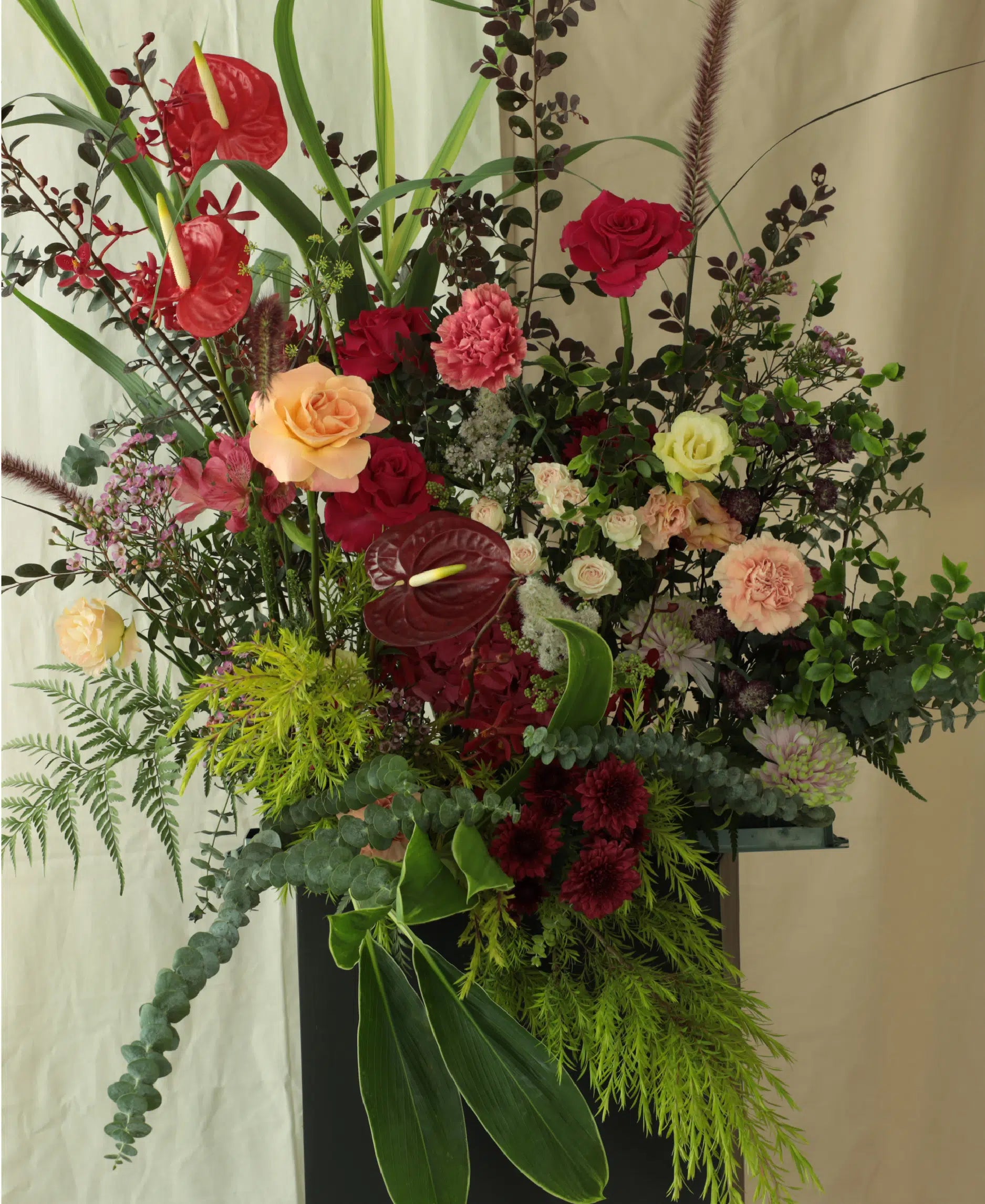 Berry Blush Floral Stand