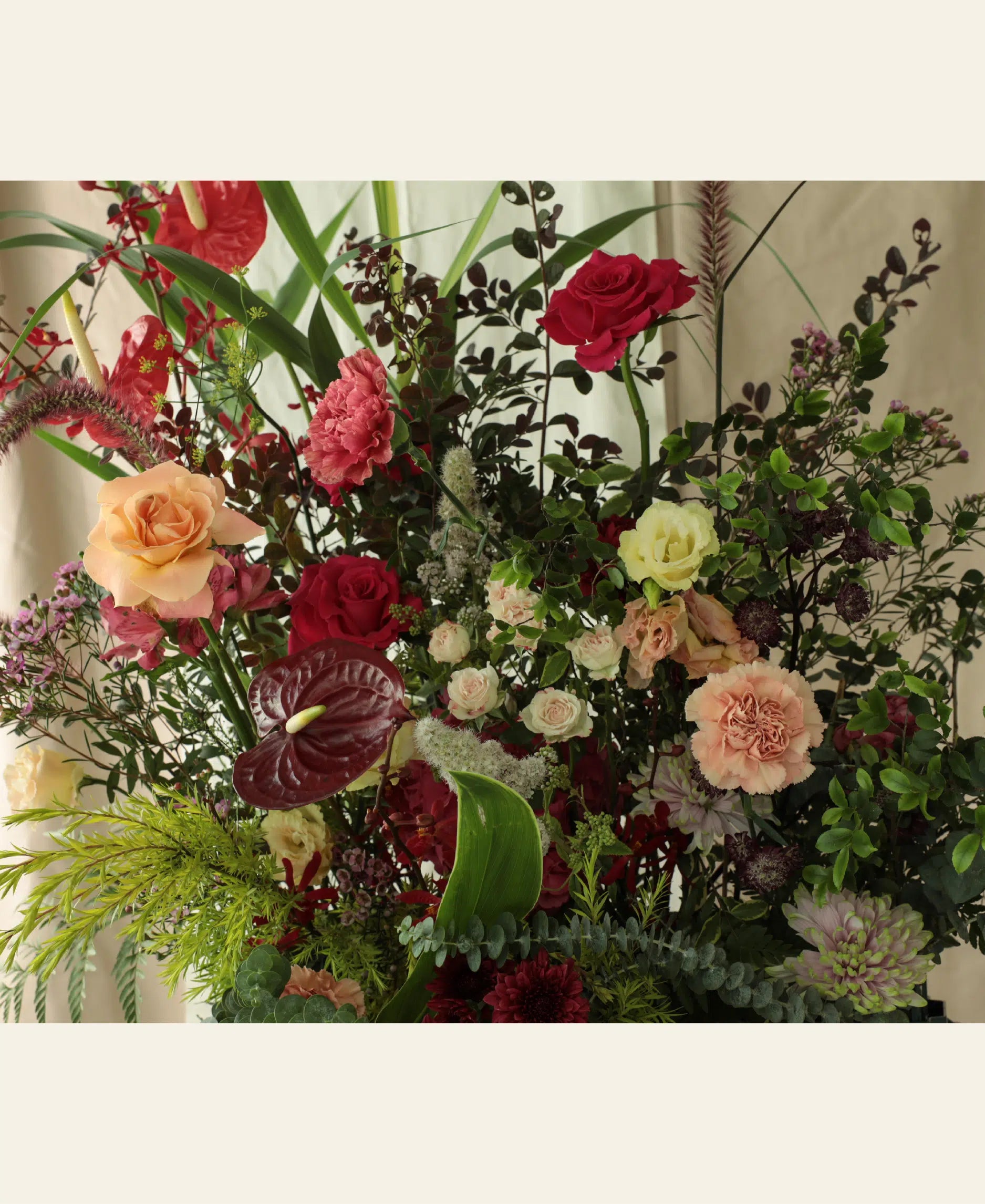 Berry Blush Floral Stand