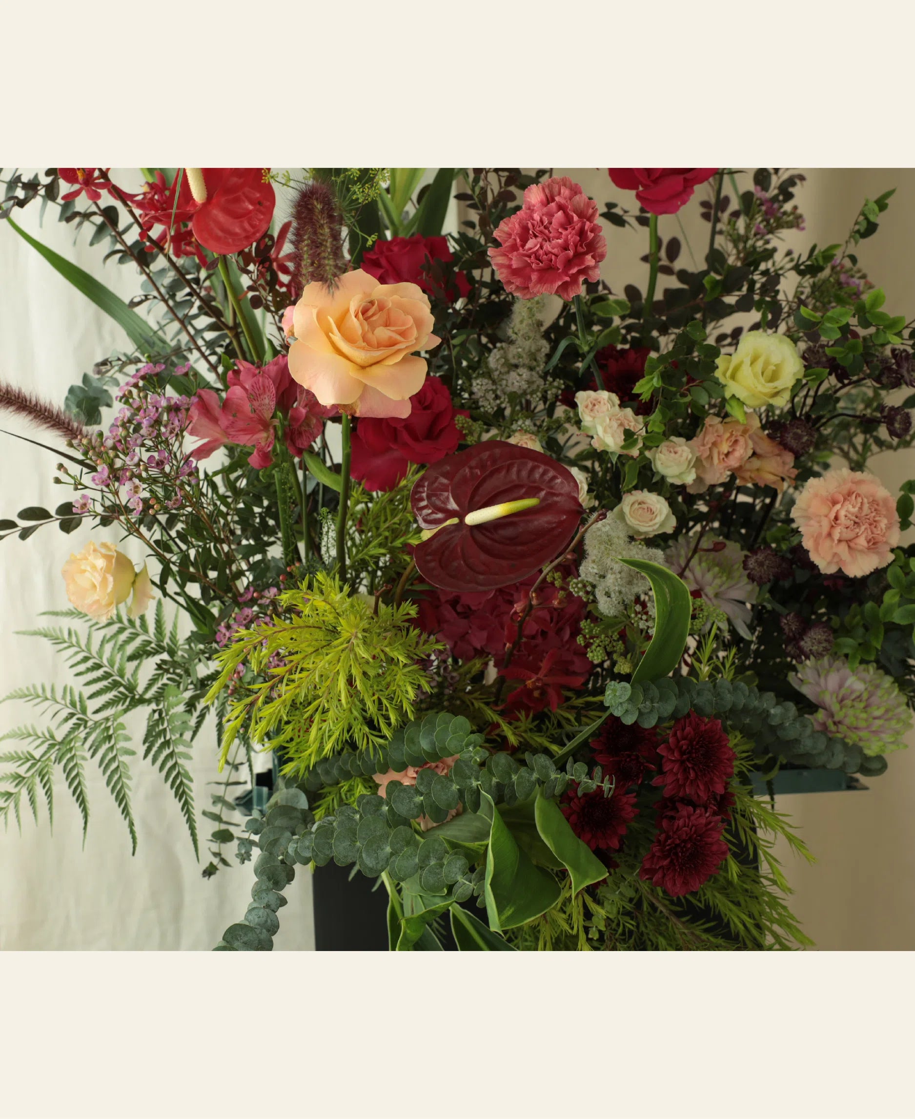 Berry Blush Floral Stand