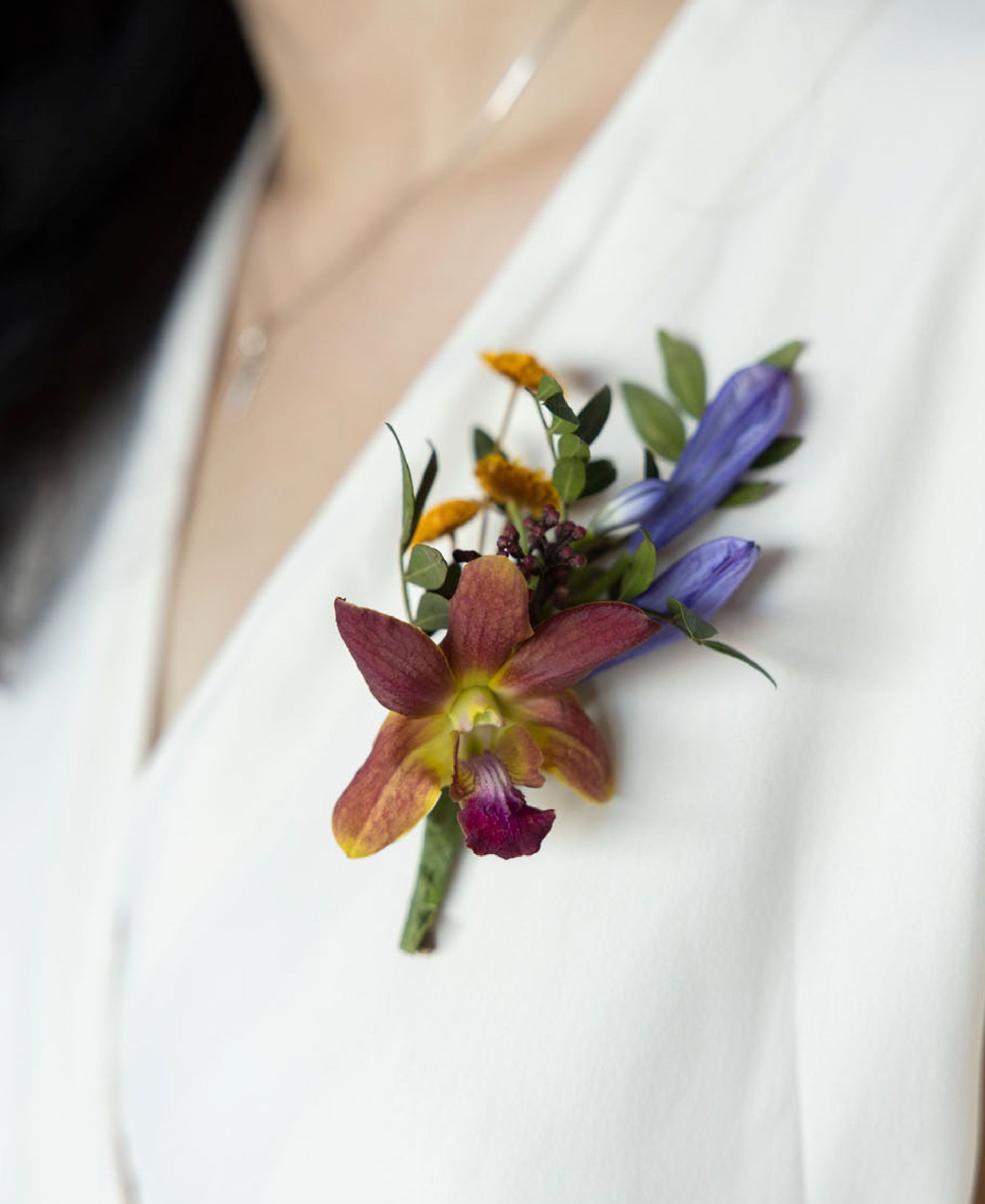 Boutonnière and Wrist Corsages