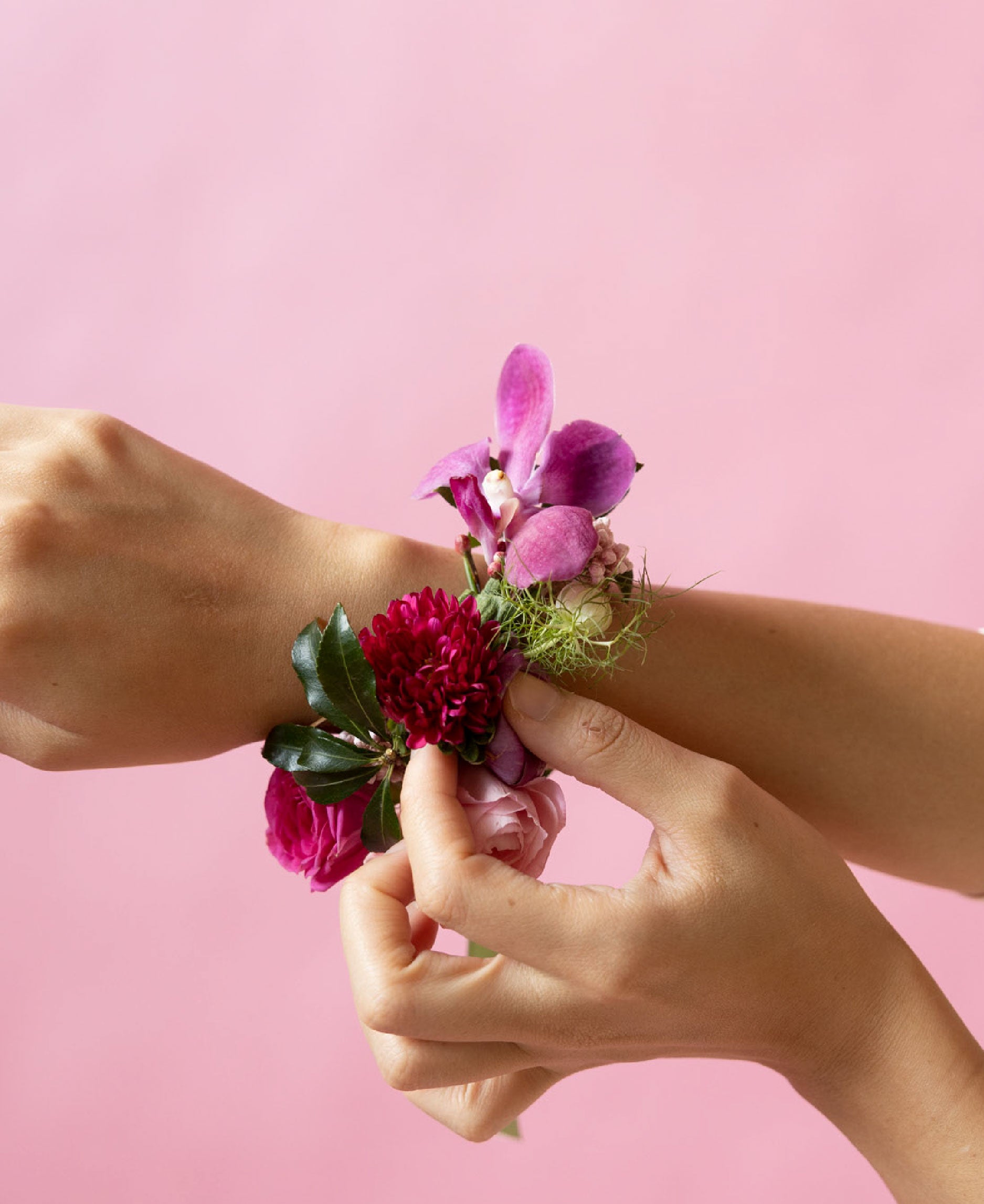 Boutonnière and Wrist Corsages