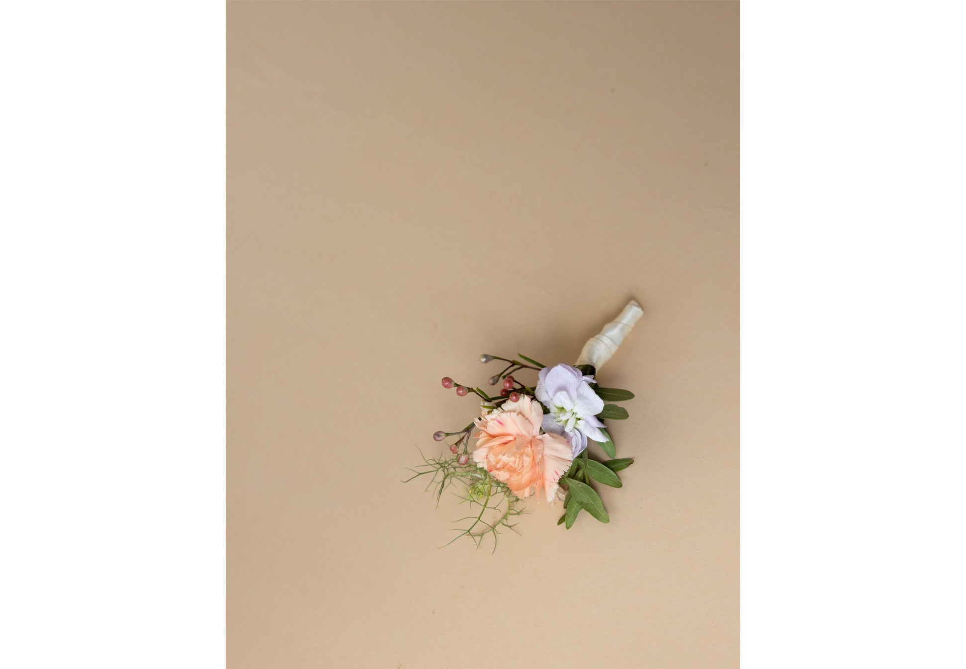 Boutonnière in Great Dixter Pastels Singapore