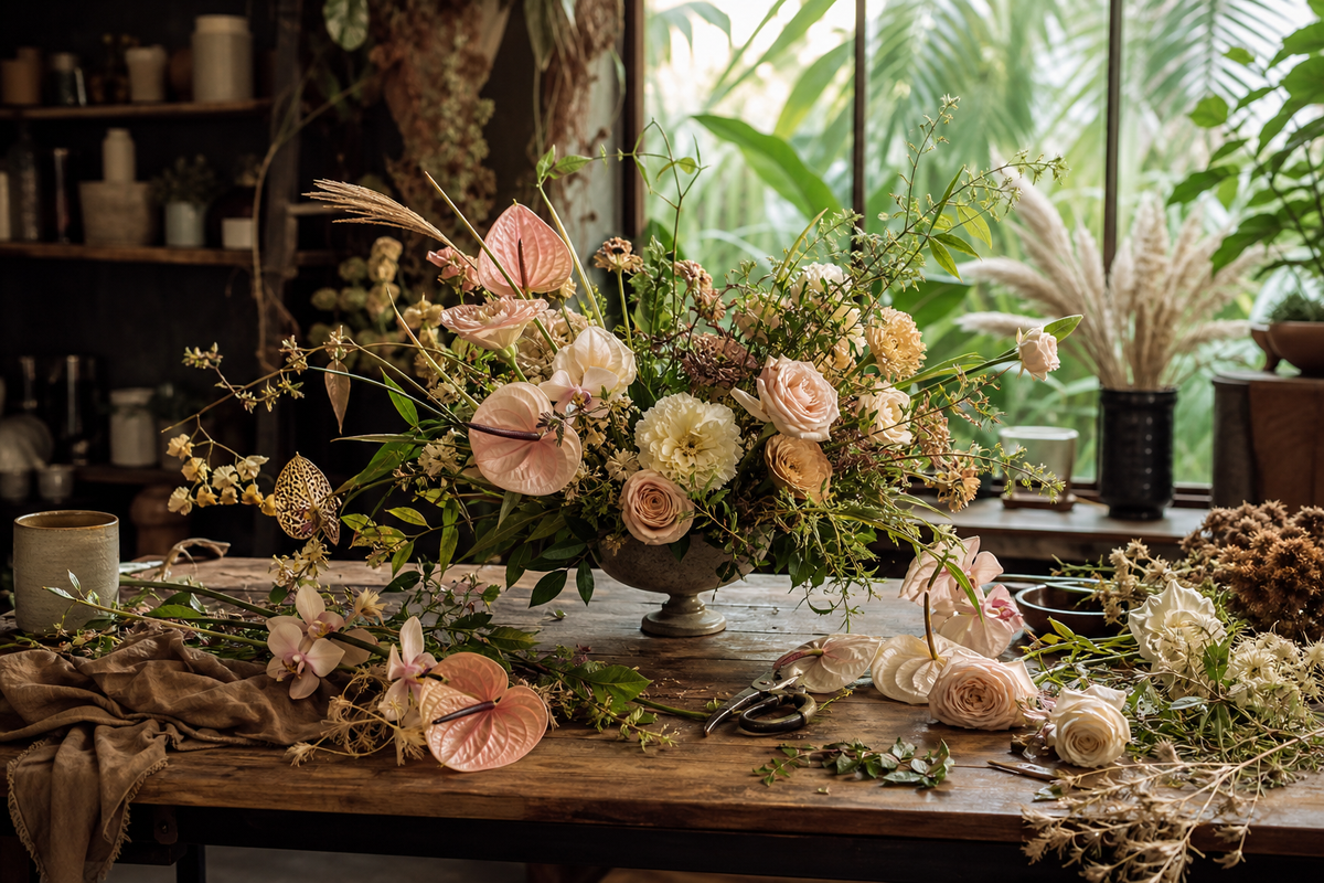 Every arrangement made to your brief, not from a catalogue
