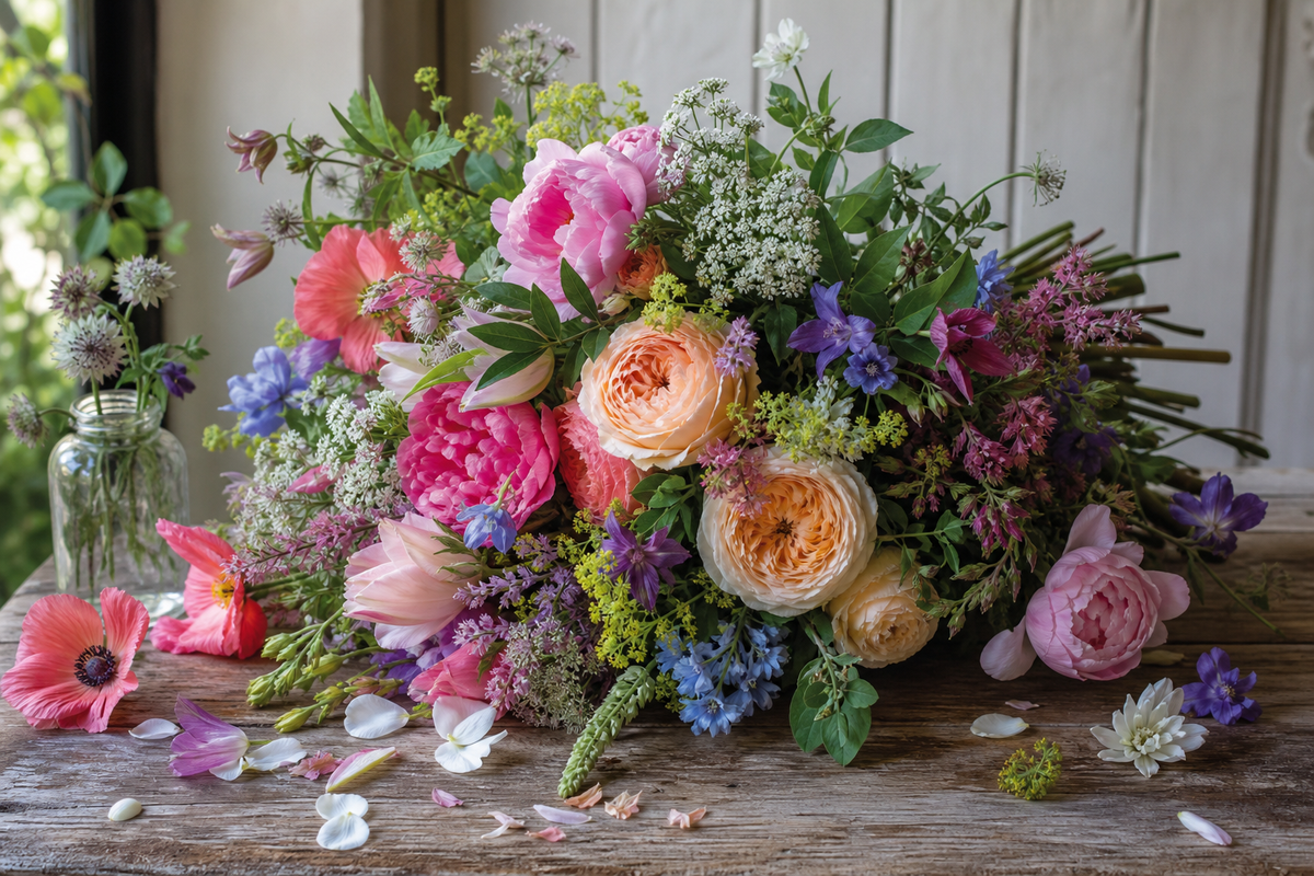 Choosing birthday flowers that actually mean something to the person receiving them