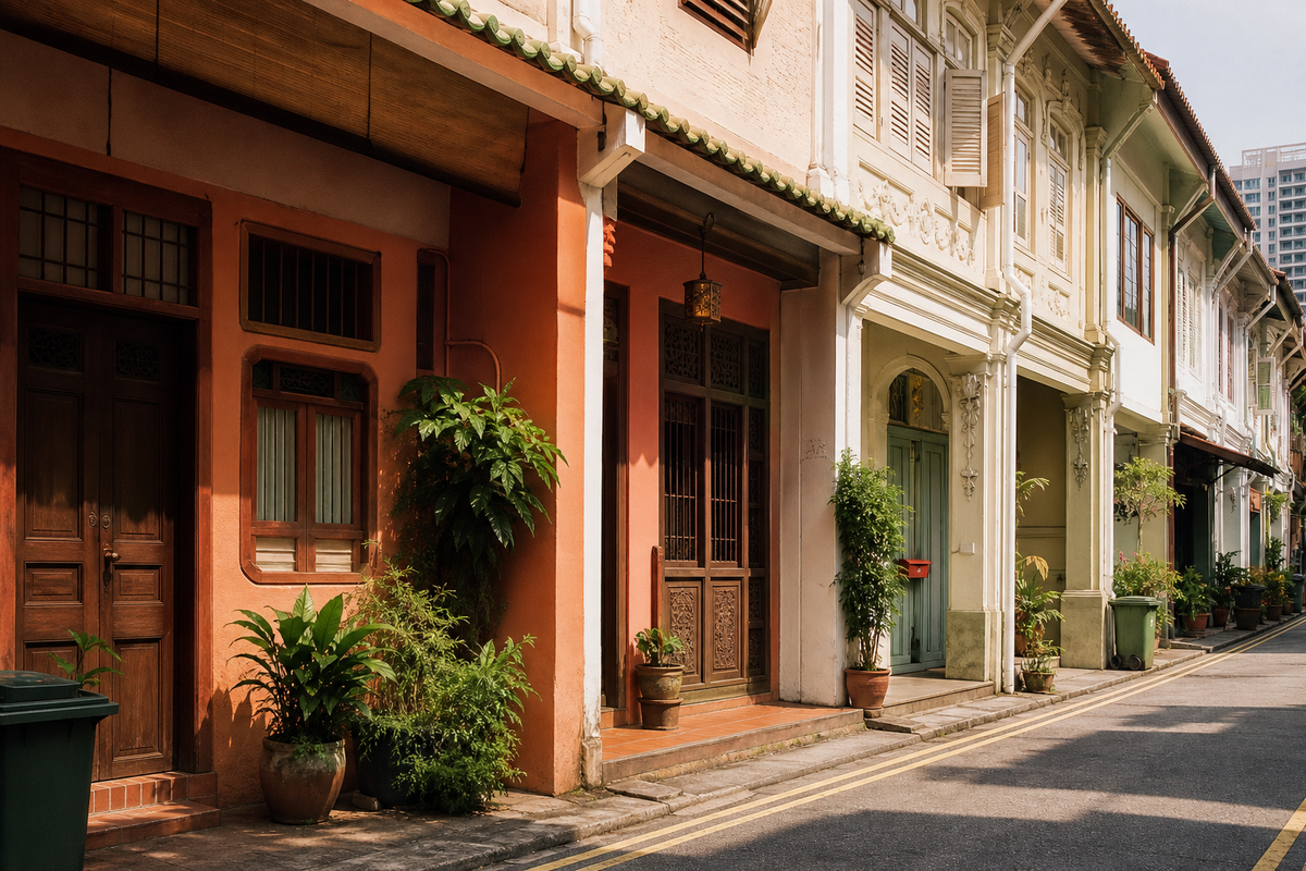 Bugis, where the city moves fast and flowers slow it down