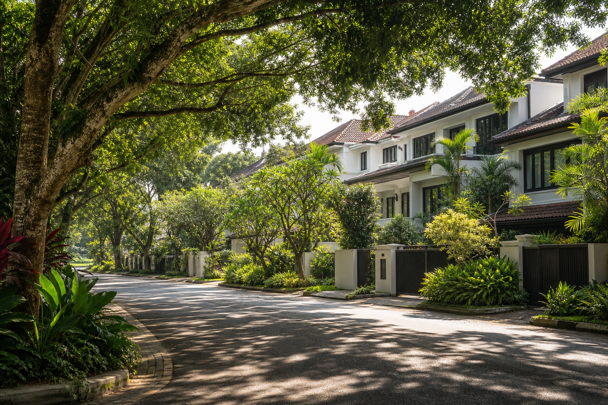 Bukit Timah, where good taste deserves flowers to match