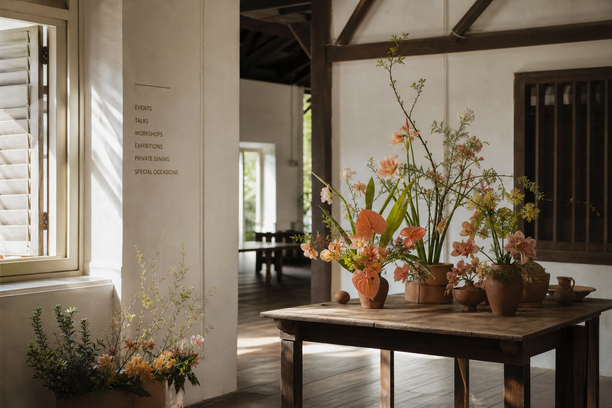 Ida's Event Space, rooted in Gillman Barracks