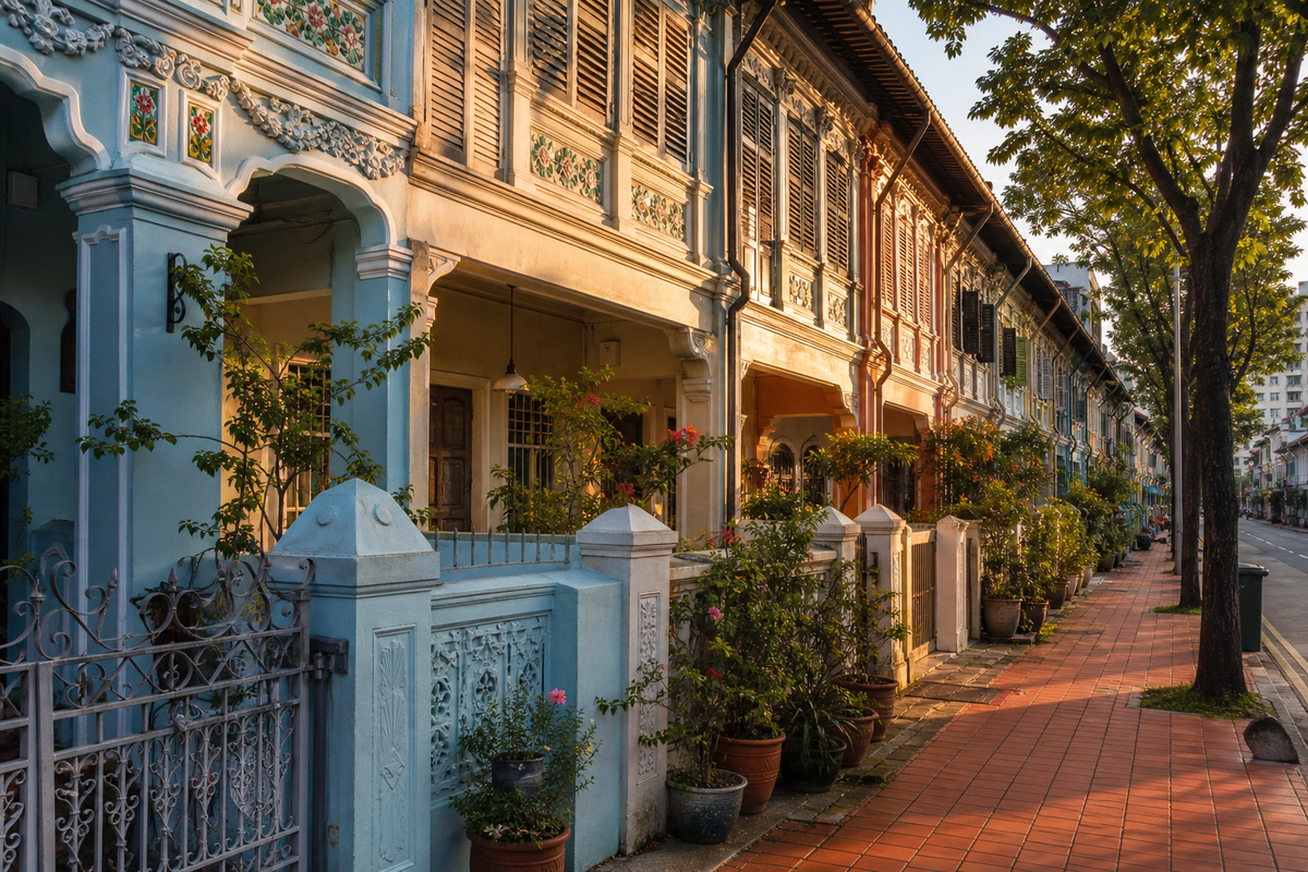 Katong has its own character, and your flowers should too