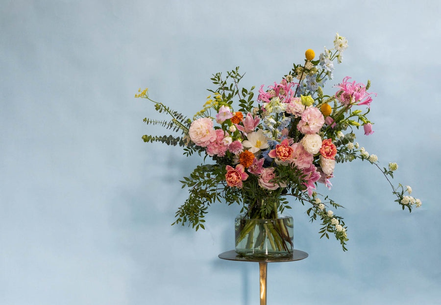 A Spring Thing: Spring Flower Arrangement in Singapore by Charlotte Puxley Flowers