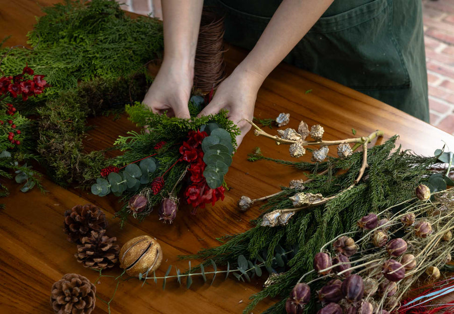 Christmas Wreath Making Workshop 2024