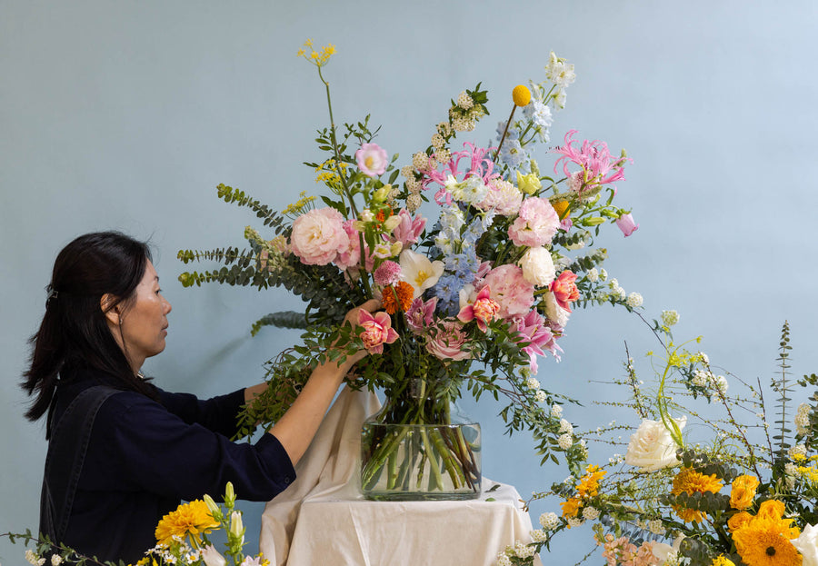 A Spring Thing | Spring Flower Arrangement in Singapore by Charlotte Puxley Flowers