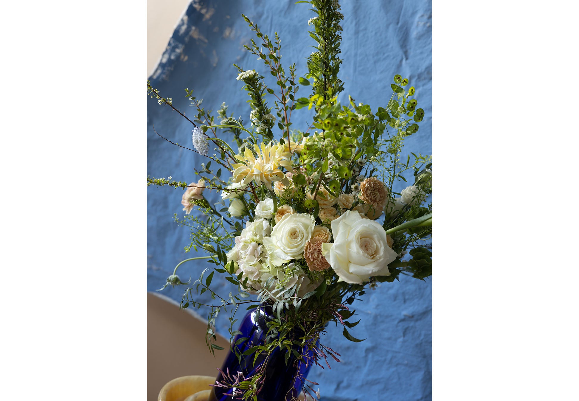 Garden Inspired floral arrangement by Charlotte Puxley Flowers based in Singapore, available for same day delivery.