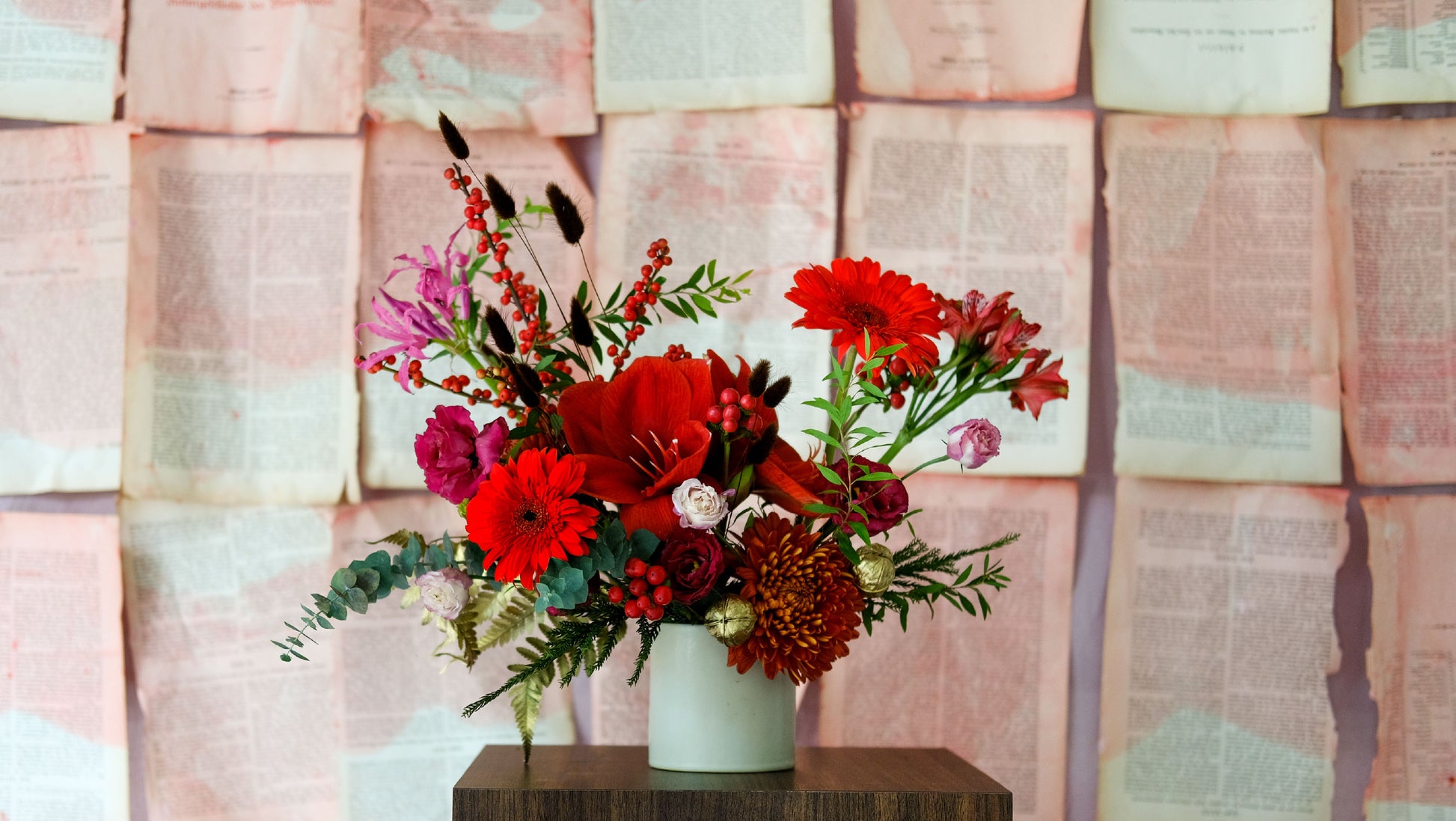 Our Daughters Vase Christmas