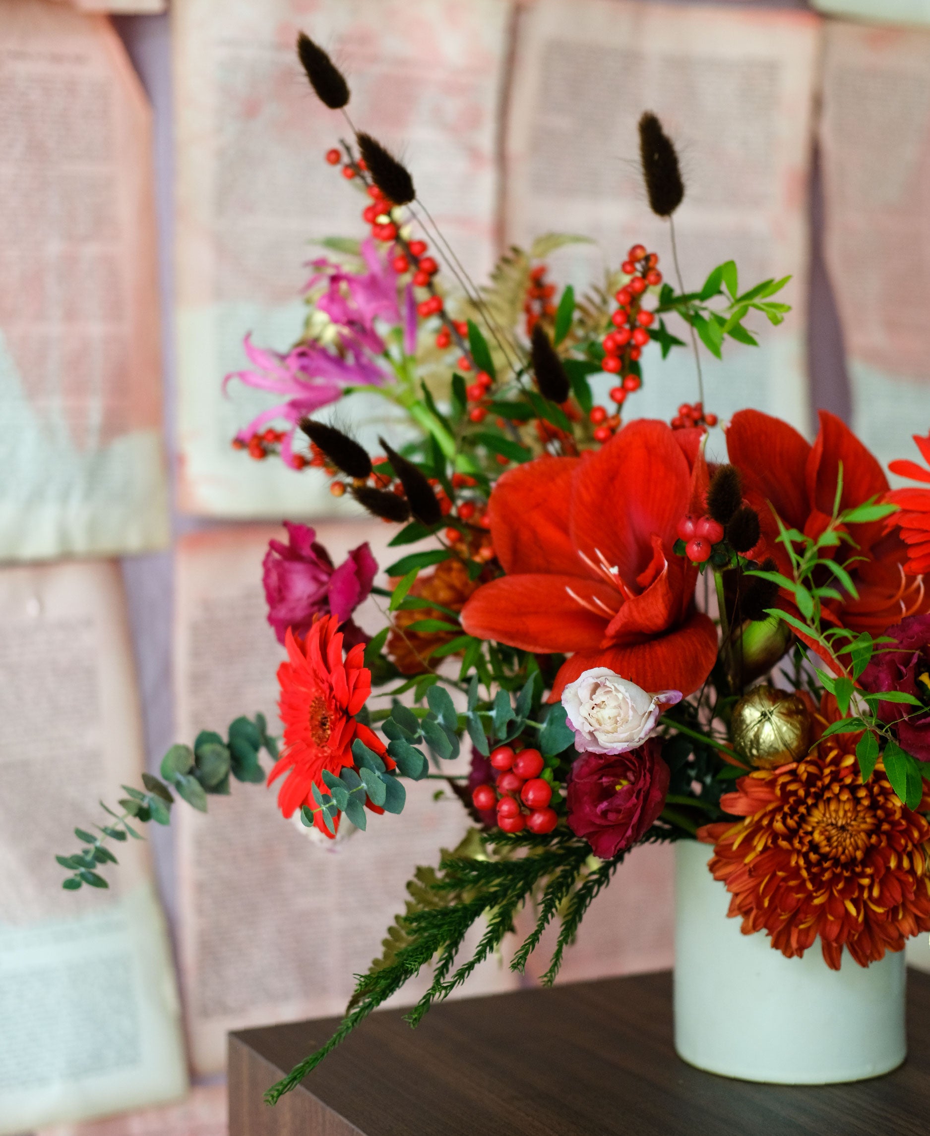 Our Daughters Vase Christmas
