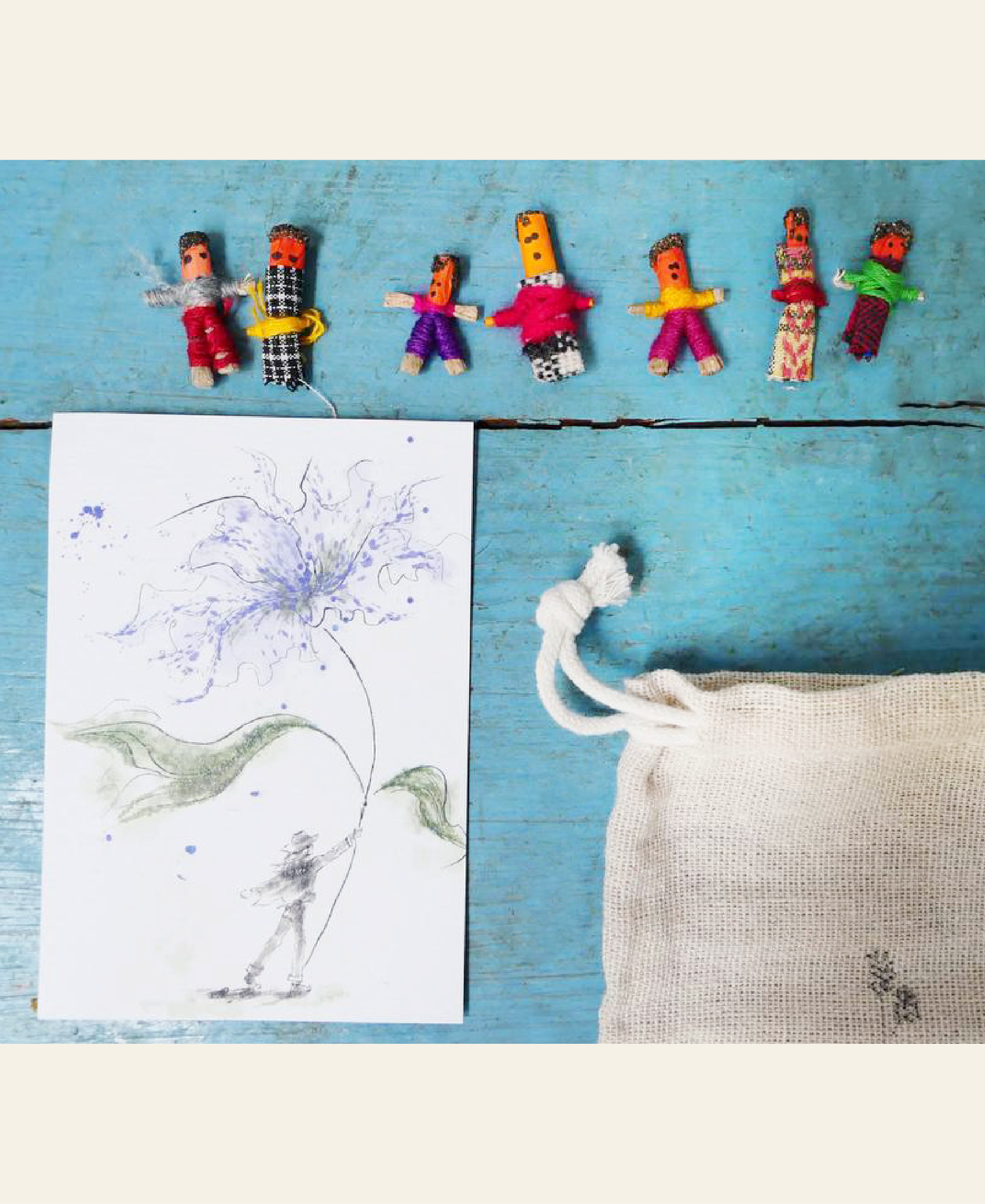 Garden Folk Worry Dolls