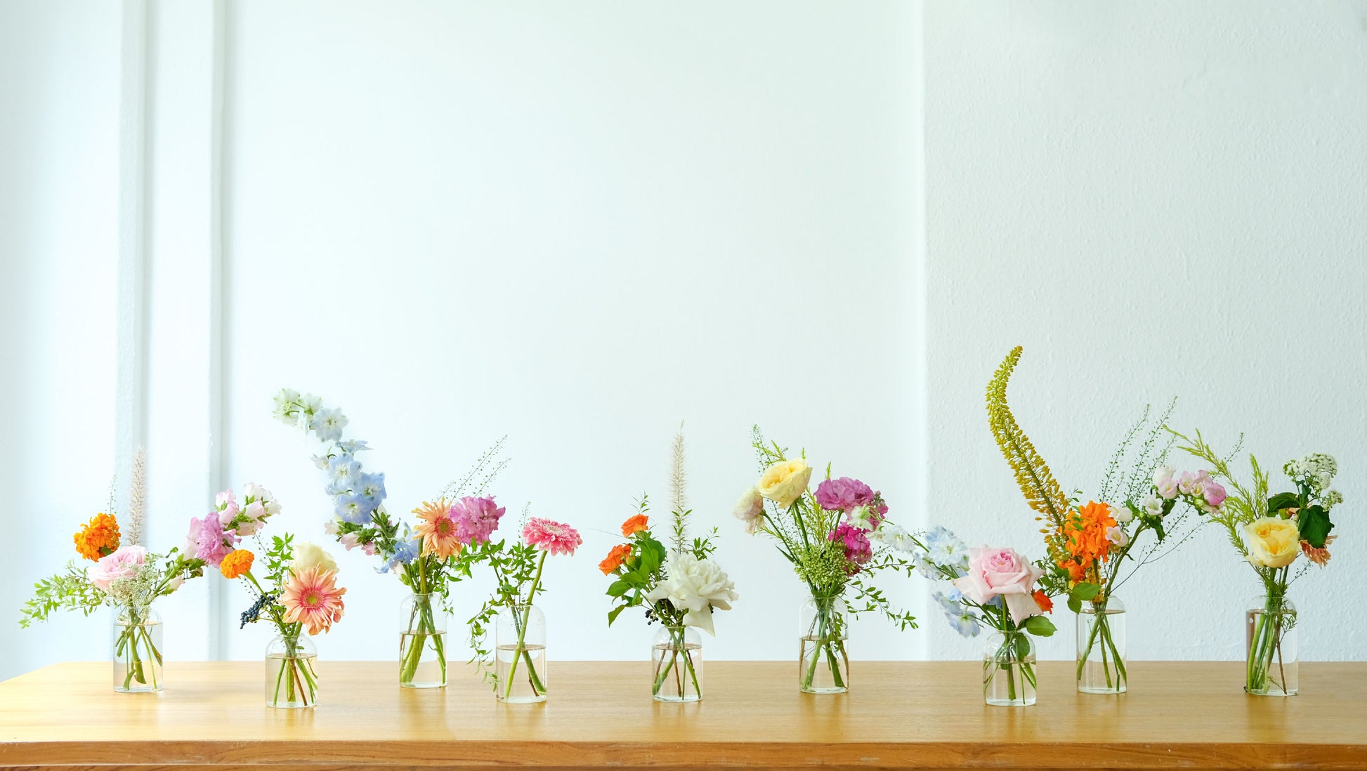 Classic Clear Bud Vases