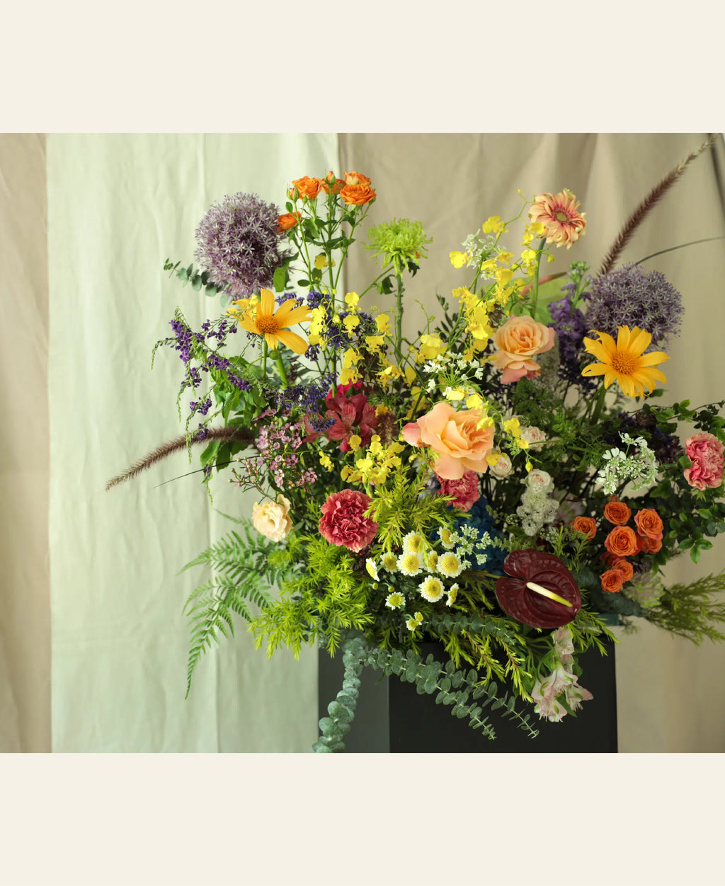 Bright and Beautiful Floral Stand