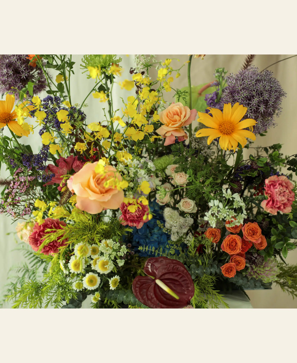 Bright and Beautiful Floral Stand