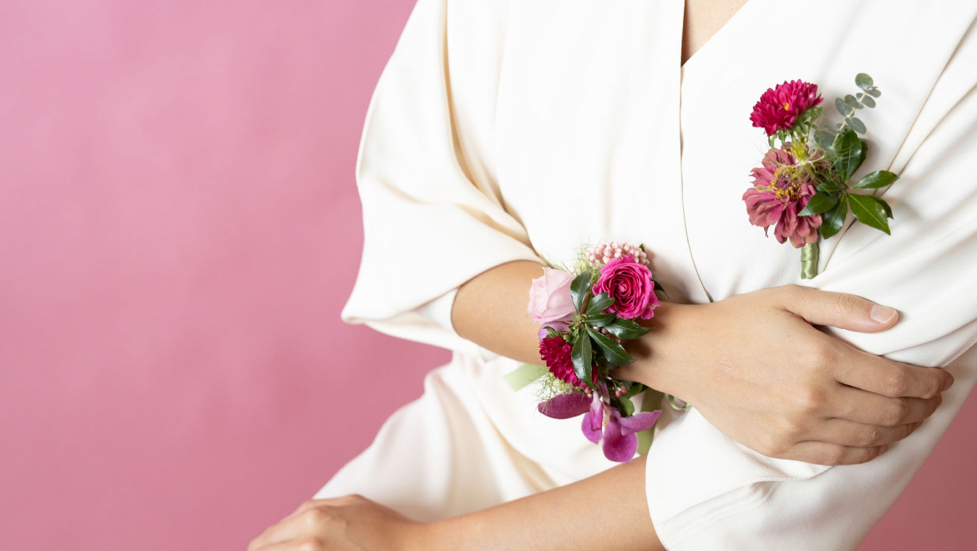 Boutonnière and Wrist Corsages