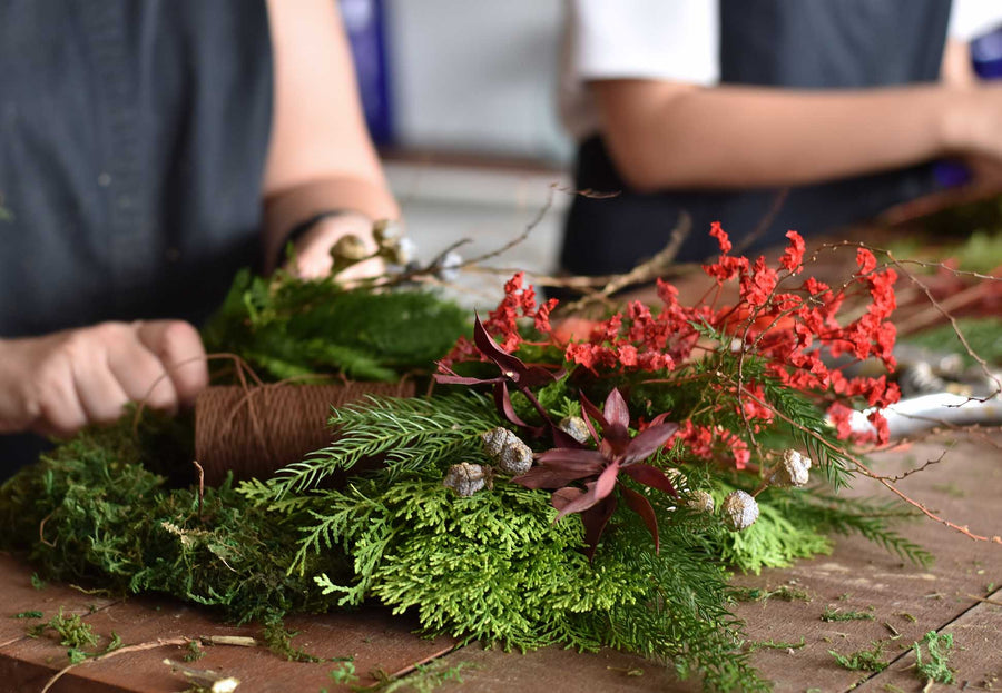 Private Christmas Wreath Making Workshop