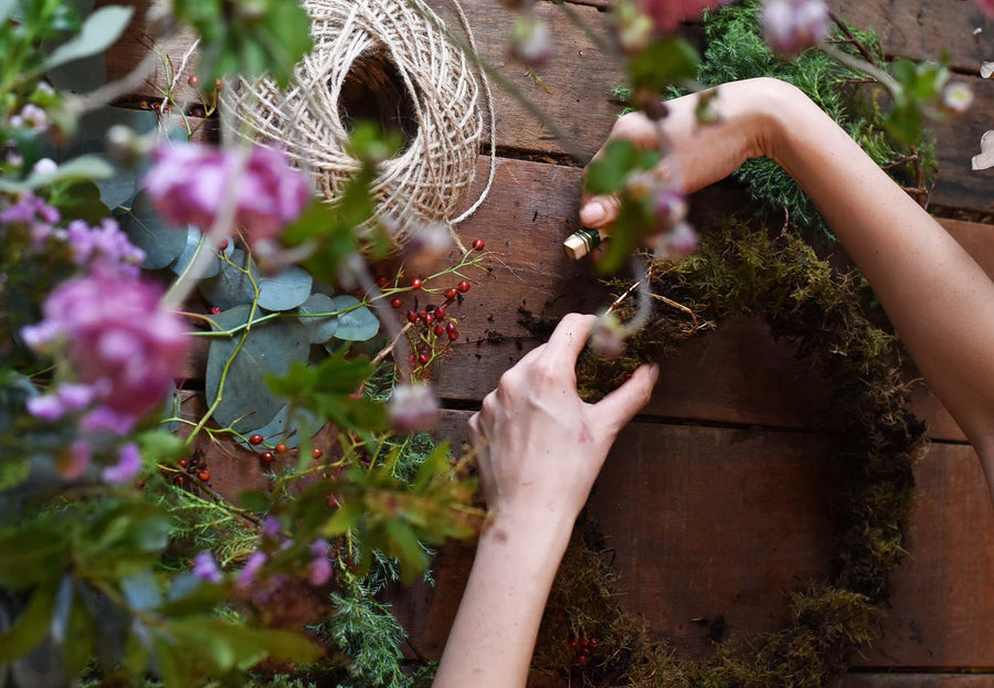 Private Christmas Wreath Making Workshop