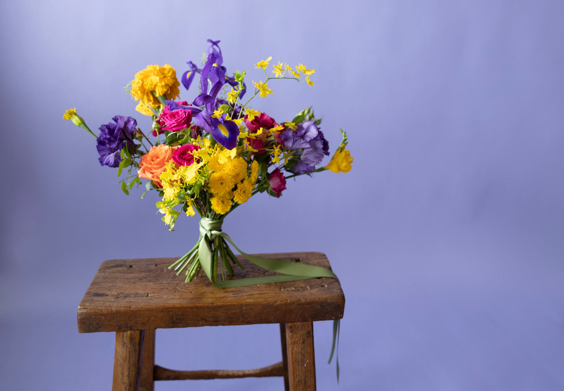 Bridesmaids' Bouquet in Hidcote Brights