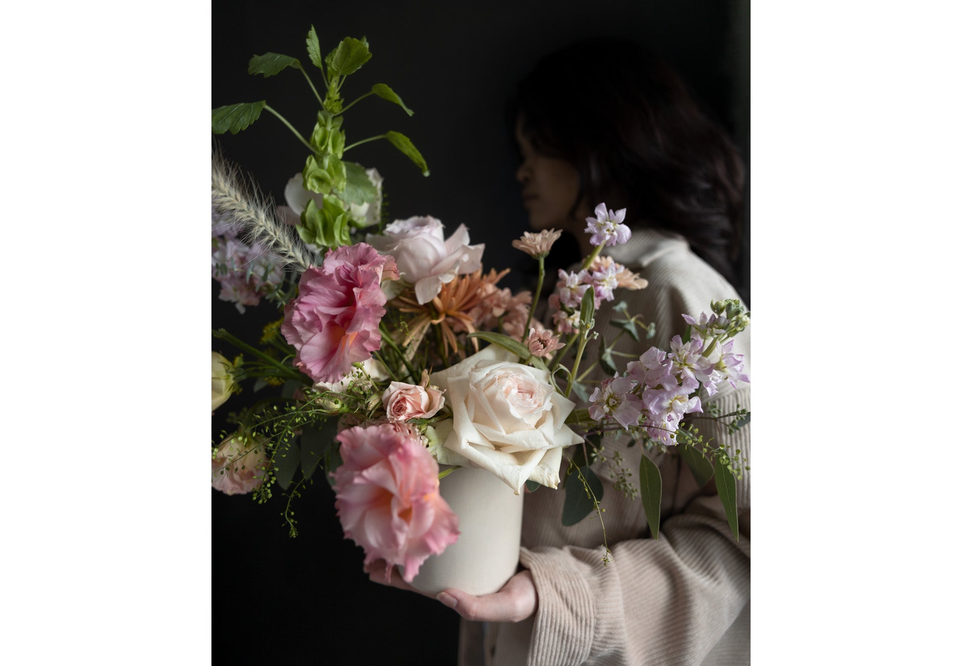 A Lady Hold A Our Daughters Vase