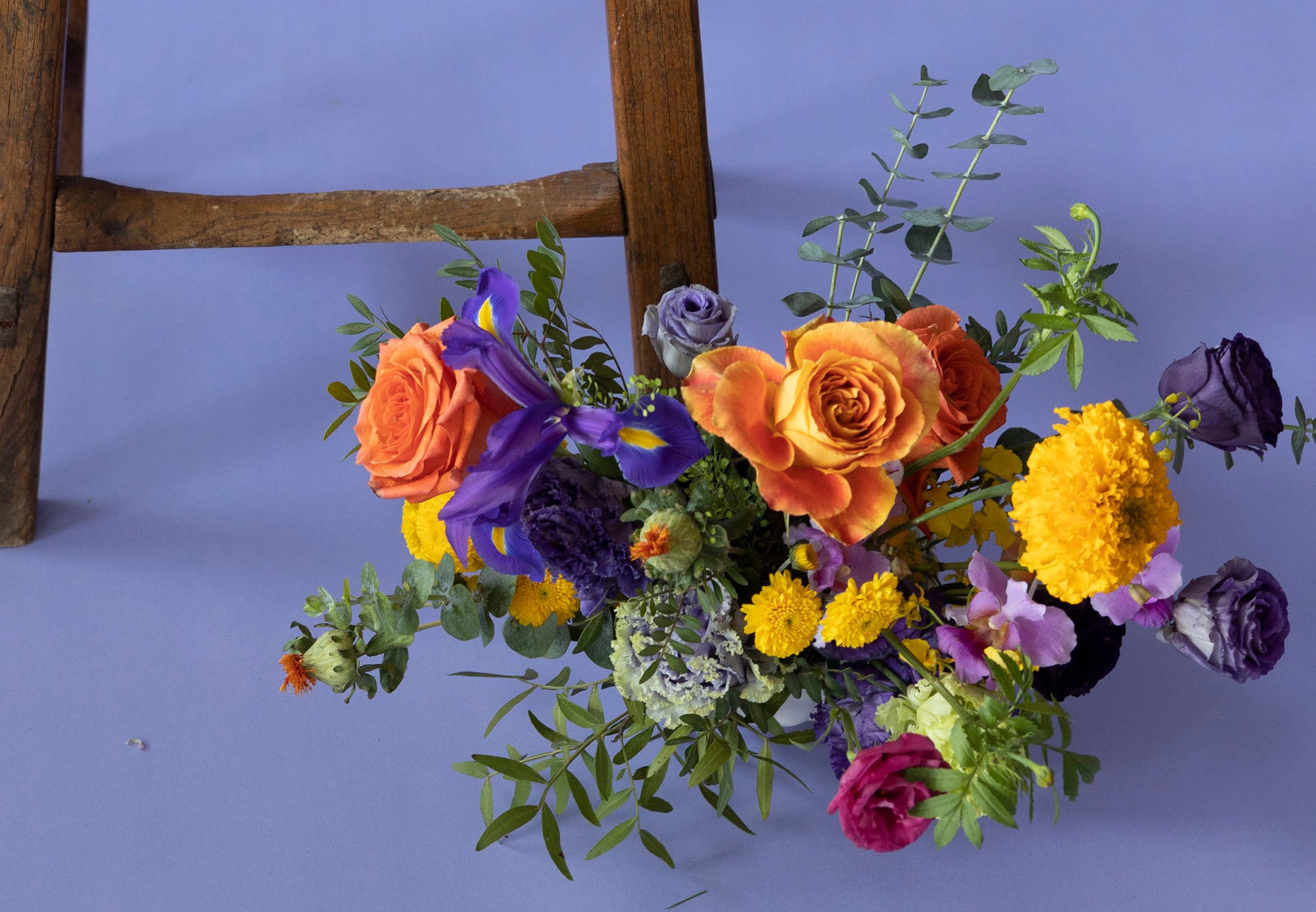 Low Table Centrepiece in Hidcote Brights