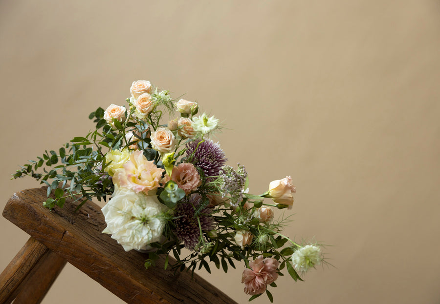 Low Table Centrepiece in Great Dixter Pastels Singapore